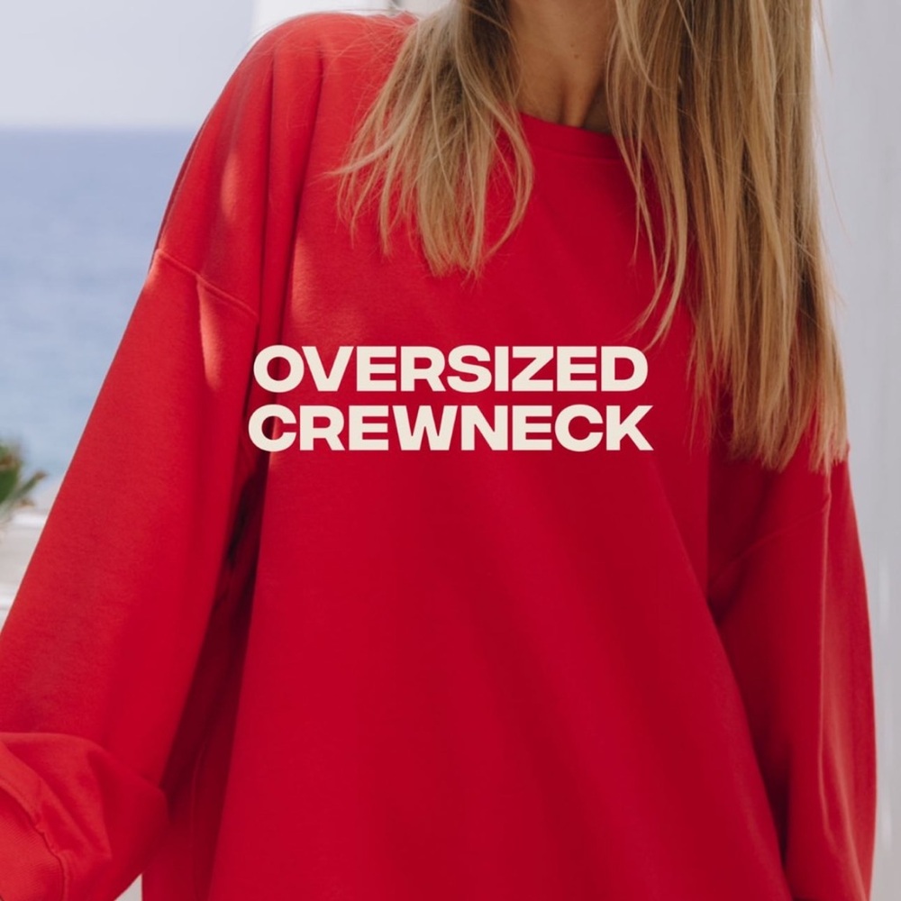 Daily Drills Heart Crewneck Sweater and Sweat Shorts
